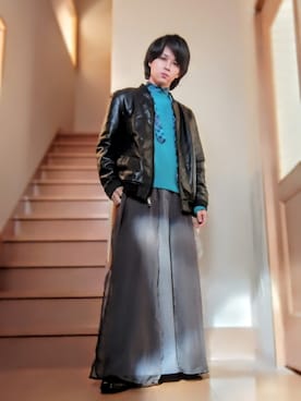 鈴木 悠馬さん（メンズ・160cm）の冬コーディネート