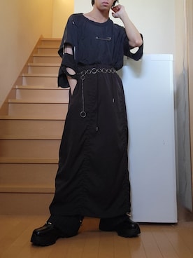 「ADRER（アドラー）のアイテム（スニーカー）」を使った、鈴木 悠馬さん（骨格ストレート・メンズ・160cm）の夏コーディネート