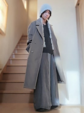 「アイテム（音楽/本・雑誌）」を使った、鈴木 悠馬さん（メンズ・160cm）の冬コーディネート