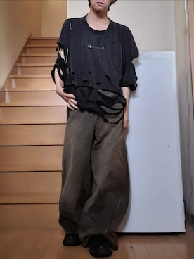 「アイテム（音楽/本・雑誌）」を使った、鈴木 悠馬さん（メンズ・160cm）の夏コーディネート