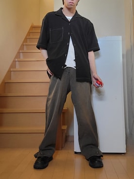 「アイテム（音楽/本・雑誌）」を使った、鈴木 悠馬さん（メンズ・160cm）の夏コーディネート