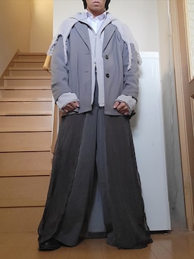 「アイテム（音楽/本・雑誌）」を使った、鈴木 悠馬さん（メンズ・160cm）の秋コーディネート