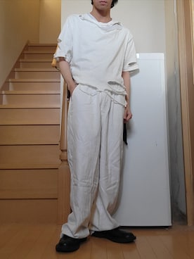 「アイテム（音楽/本・雑誌）」を使った、鈴木 悠馬さん（メンズ・160cm）の夏コーディネート