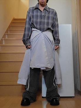 「アイテム（スニーカー）」を使った、鈴木 悠馬さん（メンズ・160cm・20代）の夏コーディネート