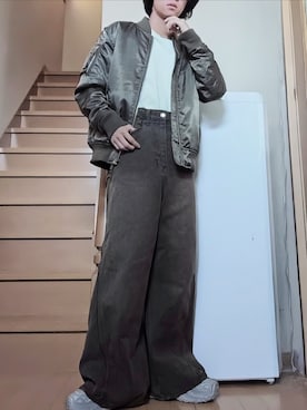 鈴木 悠馬さん（骨格ストレート・メンズ・160cm）の秋コーディネート