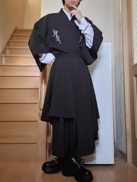 「アイテム（音楽/本・雑誌）」を使った、鈴木 悠馬さん（メンズ・160cm）の夏コーディネート