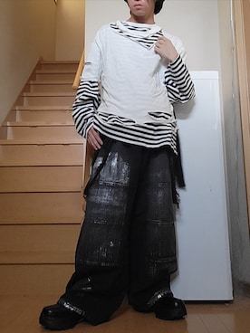 鈴木 悠馬さん（骨格ストレート・メンズ・160cm）の秋コーディネート