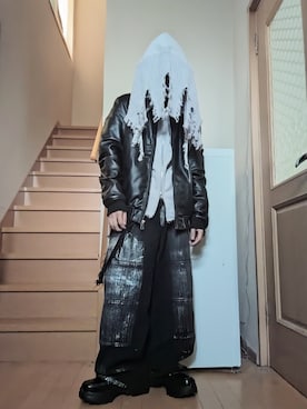 「アイテム（音楽/本・雑誌）」を使った、鈴木 悠馬さん（メンズ・160cm）の秋コーディネート