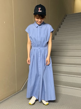 「URBAN RESEARCH Sonny Label（アーバンリサーチサニーレーベル）のアイテム（ワンピース/ドレス）」を使った、maoさん（レディース・152cm）の春コーディネート