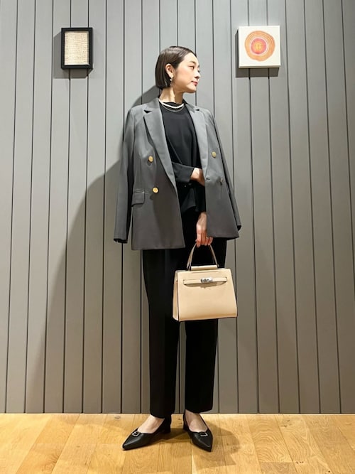 size SHORT/TALLあり］パウドレ テーパード パンツ ウォッシャブル
