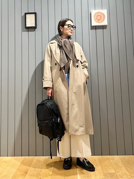 「PROTAGONISTA（プロタゴニスタ）のアイテム」を使った、安田(yasuda)さん（レディース・168cm）の春コーディネート