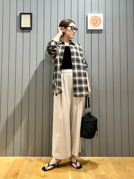 安田(yasuda)さん(レディース・168cm)の夏コーディネート