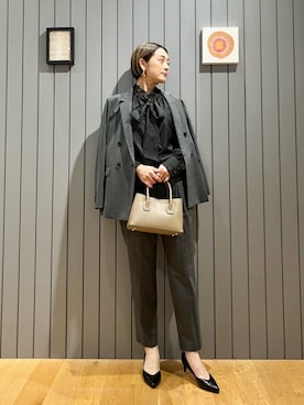 「MARCO BIANCHINI（マルコビアンチーニ）のアイテム」を使った、安田(yasuda)さん（レディース・168cm）の夏コーディネート