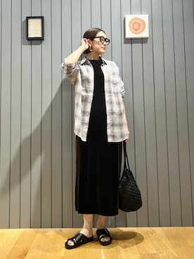 安田(yasuda)さん(レディース・168cm)の夏コーディネート