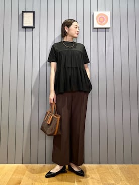 安田(yasuda)さん(レディース・168cm)の秋コーディネート