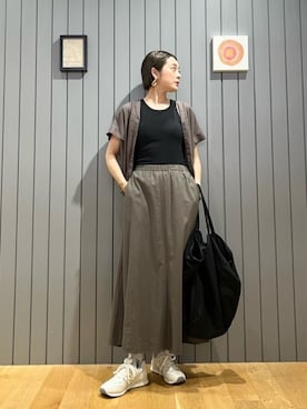 安田(yasuda)さん（レディース・168cm）の春コーディネート