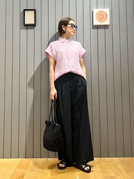 安田(yasuda)さん(レディース・168cm)の夏コーディネート