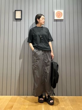 安田(yasuda)さん(レディース・168cm)の夏コーディネート