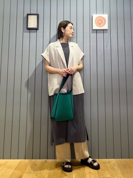 安田(yasuda)さん(レディース・168cm)の春コーディネート
