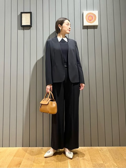 セール】［size SHORT/TALLあり］パウドレ ワイド パンツ