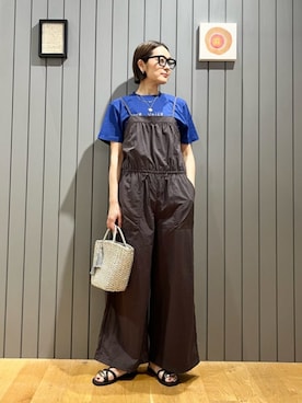安田(yasuda)さん（レディース・168cm）の夏コーディネート