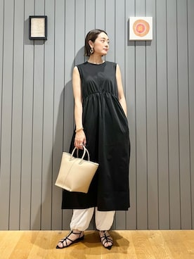 安田(yasuda)さん（レディース・168cm）の夏コーディネート