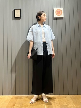 安田(yasuda)さん(レディース・168cm)の夏コーディネート