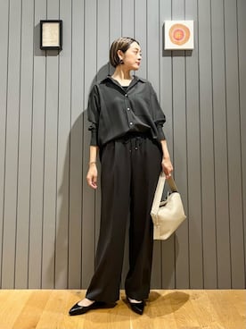 安田(yasuda)さん（レディース・168cm）の夏コーディネート