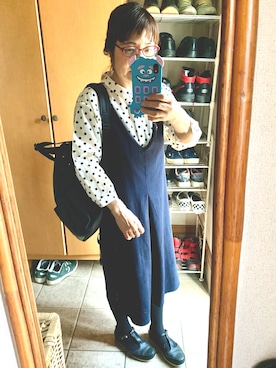 「SAYA（サヤ）のアイテム」を使った、rin rinさん（レディース・158cm）の春コーディネート