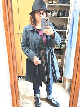 「OLD NAVY（オールドネイビー）のアイテム」を使った、rin rinさん（レディース・158cm）の秋コーディネート