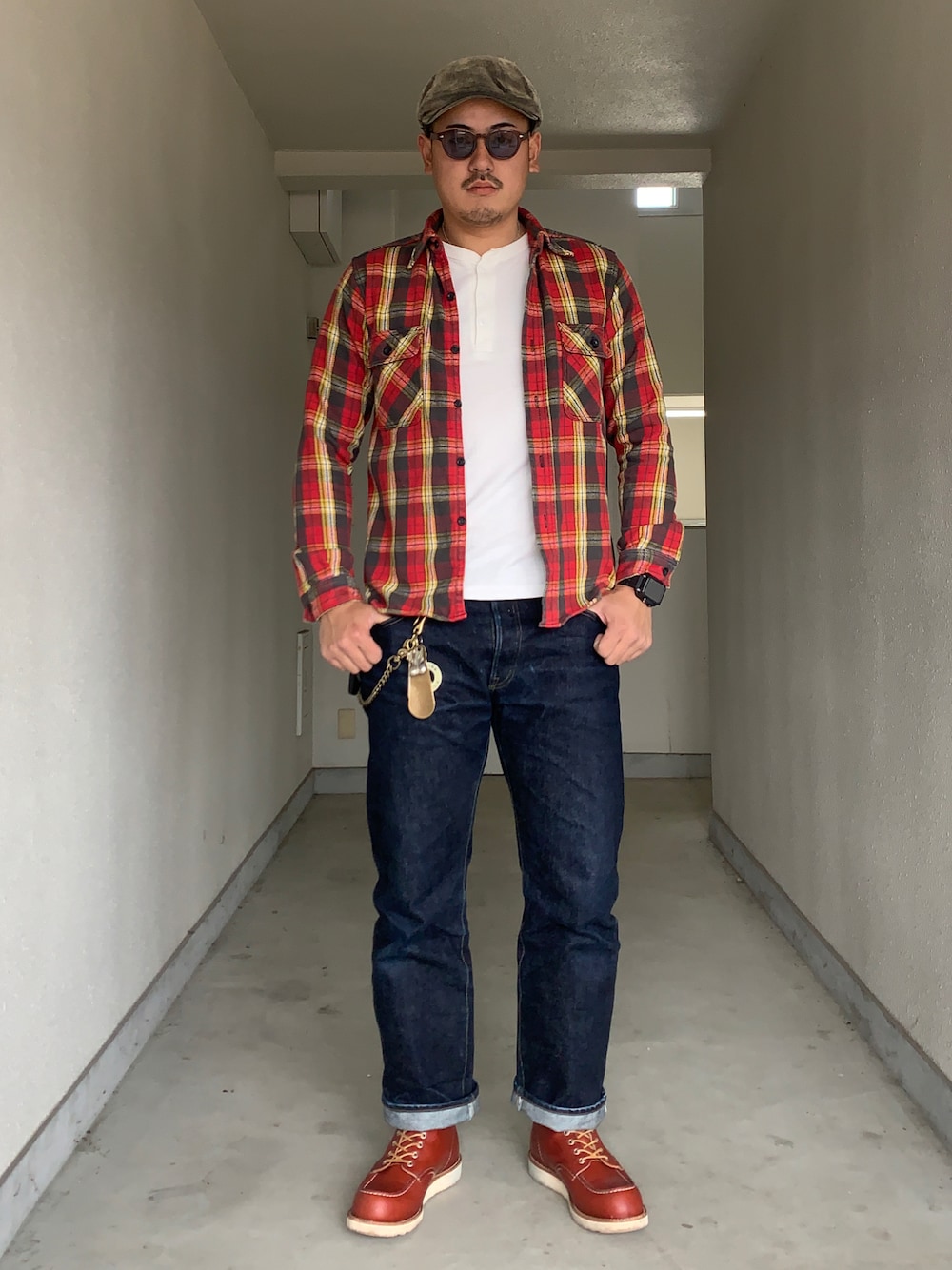 s1104xx｜児島ジーンズのデニムパンツを使ったコーディネート - WEAR