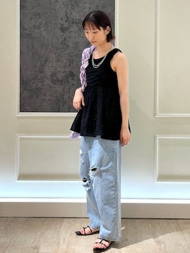 HINAKOさん（レディース・162cm）の夏コーディネート