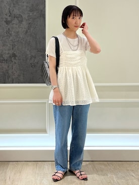 HINAKOさん（レディース・162cm）の夏コーディネート