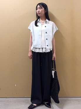 HINAKOさん（レディース・162cm）の夏コーディネート