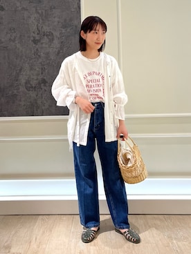 「meduse（メデュース）のアイテム」を使った、HINAKOさん（レディース・162cm）の春コーディネート