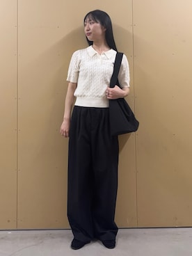 「ギャザー」｜HINAKOさん（レディース・162cm）の春コーディネート