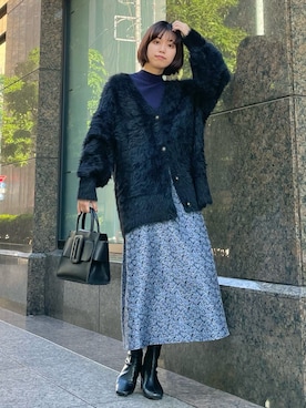 「MILLION CARATS（ミリオンカラッツ）のアイテム」を使った、tsunoさん（レディース・160cm）の秋コーディネート