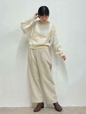 「MILLION CARATS（ミリオンカラッツ）のアイテム」を使った、tsunoさん（レディース・160cm）の秋コーディネート