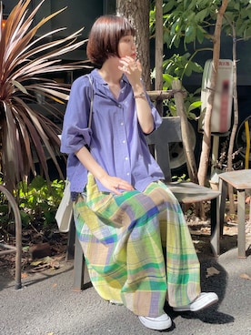 tsunoさん（レディース・160cm）の夏コーディネート