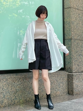 tsunoさん(レディース・160cm)の秋コーディネート