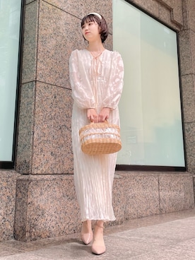 tsunoさん（レディース・160cm）の春コーディネート