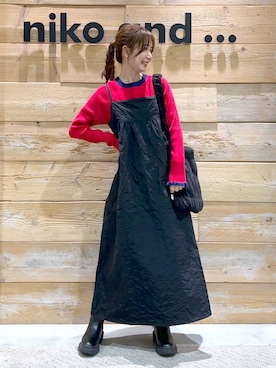 「アイテム（ワンピース/ドレス）」を使った、くるちさん（レディース・156cm・30代）の秋コーディネート