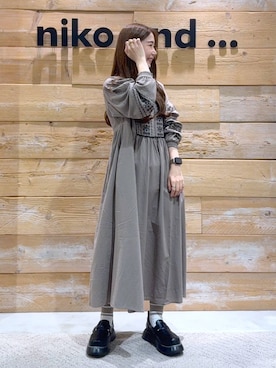 「アイテム（ドレスシューズ）」を使った、くるちさん（レディース・156cm）の秋コーディネート