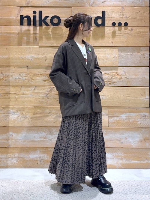 niko and … ホヅホヅルーズジャケット ホヅホヅルーズジャケット