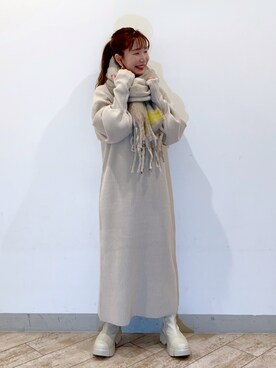 くるちさん(レディース・156cm)の冬コーディネート