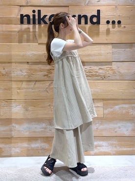 くるちさん（レディース・156cm）の夏コーディネート