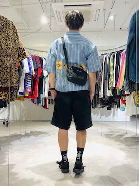 「LMCのアイテム（レッグウェア）」を使った、kazu23dさん（メンズ・175cm）の夏コーディネート