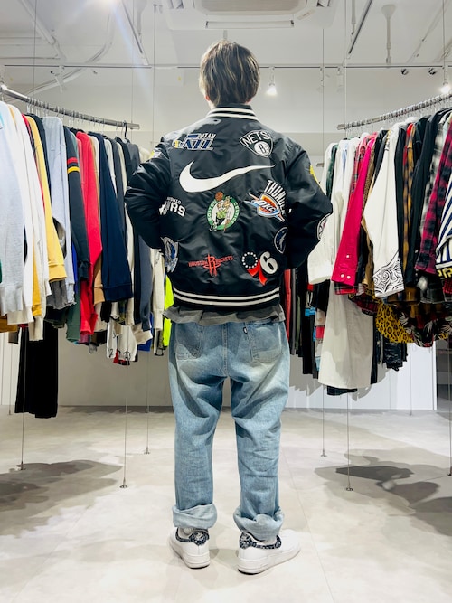 Supreme スタジャン L デニム/ベージュ Supreme スタジャン L デニム/ベージュ