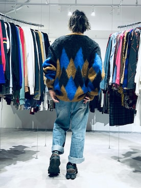 「LMCのアイテム（パンツ）」を使った、kazu23dさん（メンズ・175cm）の冬コーディネート