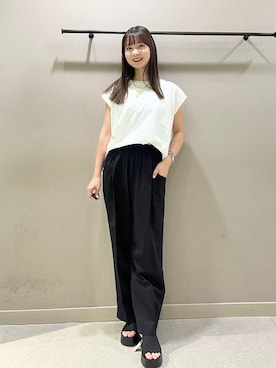 sakiさん（レディース・157cm）の夏コーディネート
